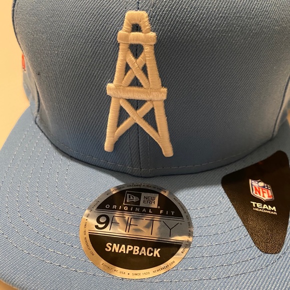 New Era Houston Oilers SnapBack Cap - Picture 2 of 5